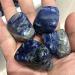 Bulk Crystals Natural Quartz Crystal Blue Sodalite Tumbled Stones for Home Decoration 5pcs 20-25mm Full of Texture - Buy Online on GoSupps.com