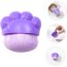 HONMEET Plastic Cosmetics Brush Blush Brush for Cheeks Brush for Makeup Artificial Fiber Purple Brush - Buy Online on GoSupps.com