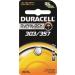 Duracell 1.5V Silver Oxide 303/357 Watch Battery - High-Quality Electronic Battery - Single Pack for Optimal Performance - Buy Online on GoSupps.com