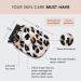 Kitsch Exfoliating Glove - Eco Friendly Body Scrubber for Skin Renewal | Detoxifying Exfoliator Mitt | Dead Skin Remover | Shower Gloves - Leopard - Buy Online on GoSupps.com