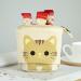 Mzshne Cat Pencil Holder - Colorful Canvas Telescopic Organizer for Kids & Students | International Shipping Available - Buy Online on GoSupps.com