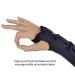 Comfort Cool D-Ring Wrist Brace - Carpal Tunnel Tendonitis Relief Arthritis Support | Soft Lightweight Immobilizer with Finger Mobility | Medium Size 6.5 to 7.5 - International Shipping Available - Buy Online on GoSupps.com