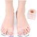 Bunion Toe Separators - 6 Pairs Foot Protectors for Men - Big Toe Splint Dividers - Thumb Gel Separator - Multipurpose Tool (As Shown) - 2.7x2.2cm - Buy Online on GoSupps.com