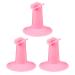 Milisten 3pcs Plastic Nail Art Finger Rest Stand Toe Separators for Painting Salon Diy Finger