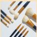 DFHBFG 12-Piece Makeup Brush Set | Soft Hair Blush & Powder Brushes | Ideal for Flawless Foundation Application - International Shipping Available - Buy Online on GoSupps.com