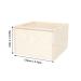 Lurrose Cotton Storage Box for Nail Wiping - Clear Container with Lid for Cotton Pads & Nail Polish Remover - Perfect Cosmetics Organizer - Buy Online on GoSupps.com