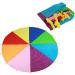 Kids Parachute: Giant Multicolored Play Canopy with 16 Handles - Indoor & Outdoor Toy for Teamwork and Fitness | 3.6m/142 - Buy Online on GoSupps.com