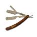 Buy CS-101 Brown Stainless Steel Barber Straight Edge Razor + 15 Astra Blades | Professional Shaving Tool for Smooth Finish - Buy Online on GoSupps.com