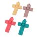 4Pcs Silicone Baby Teether Toy - Infant Teething Relief for Sore Gums | Chew Toys for Comfort - Buy Online on GoSupps.com
