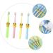 Gleavi 4-Piece Cartoon Baby Toothbrush Set - Ultra Soft Adult & Child Portable Toothbrush for Kids & Toddlers - Perfect Oral Care Tool - Buy Online on GoSupps.com