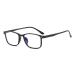 Suertree Myopia Glasses Blue Light Filter Distance Glasses Lightweight Nearsighted Glasses for Women Men Black -3.5 Diopters