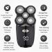 5-in-1 Bald Head Shaver & Grooming Kit - Cordless 5D Rechargeable Wet/Dry Shaver for Precise Facial & Neck Grooming - International Shipping Available - Buy Online on GoSupps.com