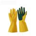BUSOTH Washing And Cleaning Gloves Garden Kitchen Tableware Sponge Finger Rubber Household Cleaning Gloves Dishwashing Gloves Yellow
