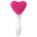 PATKAW Manual Face Brush Cleansers Love Heart Shaped Exfoliating Brush Face Cleansing Brush Face Scrubber Face Washing Brush for Women Makeup Dead Skin