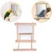 Hanging Bird Mirror Swing Toy - Interactive Play for Small Parrots & Birds - 2PCS - Buy Online on GoSupps.com