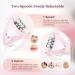 Face Epilator for Women Facial Epilator Electric for Face Hair Remover Cordless Epilators with LED Light for Women Face Body Armpit Bikini Leg Hair Removal Light-pink05 - Buy Online on GoSupps.com