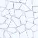 200g Mosaic Tiles Mosaic Stained Glass g for Home Decoration DIY Arts & Craft  Shaped Ceramic  0.5x2 cm  White White 200g