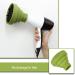 Silicone Collapsible Diffuser Hairdryer Attachment for Curly Hair Styling - Turquoise - Buy Online on GoSupps.com