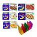 Moon Pie - Complete Variety Pack - All 5 Flavors 5 Boxes Salted Caramel Chocolate Strawberry Banana Vanilla 6 Moon pies per box, 30 pies tota Bonus 5 x Colored Lunch Bags