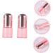 Mikinona 10-Pack Refillable Glass Essential Oil Roller Bottles - Ros Gold 3.5x1.6cm Perfect for Perfumes & Etheric Oils - Buy Online on GoSupps.com