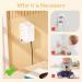 SAFELON (1+12) Pcs Baby Proof Electrical Outlet Box & Outlet Plug Cover for Baby Safety(White) - Buy Online on GoSupps.com