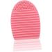 Angoily Cleaning Tools Brush Cleaning Scrubber Silicone Makeup Brush Cleaner Brush Cleaner Egg Limpiador De Brochas De Maquillaje Make up Travel Scrub Board Pink Electric - Buy Online on GoSupps.com