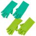 FRCOLOR 10 Pairs Mitts Gloves for Hand Sewing Fingerless Pressure Gloves Craft Gloves Quilting Mitten Gloves with Fingers Sewing Tools Sewing Hand Covers Anti-black Work Spandex - Buy Online on GoSupps.com