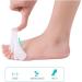 Buy Cazaru Thumb Valgus Correction & Varus Split Toe Separator | Silicone Gel Foot Care Tools for Pain Relief - International Shipping Available - Buy Online on GoSupps.com