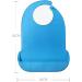 Yygmss Blue Waterproof Bibs for Adults | Silicone Adjustable Washable & Easy to Clean Bibs for Men - Buy Online on GoSupps.com