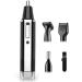 4 in 1 USB Rechargeable Ear & Nose Hair Trimmer Kit - Portable Electric Grooming & Eyebrow Shaper for Easy Cleansing - Buy Online on GoSupps.com