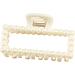 New 2025 Luxury Trendy Big Pearls Acrylic Hair Claw Clips Round Pearl Makeup Hair Styling Barrettes For Women Hair Accessories Jewelry Fashion Accessories Creative Gift - Buy Online on GoSupps.com