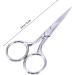 Buy Ciieeo Stainless Steel Facial Hair Scissors for Eyebrows & Nose Hair - Precision Grooming Tools for Women & Men - International Shipping Available - Buy Online on GoSupps.com