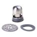 Bathroom Shower Drain Backflow Preventer Stainless Steel Shower Drain Plug Seal Not Odor Bathroom Floor Trapping Silver