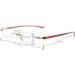 Eyekepper Small Rimless Reading Glasses for Men & Women - Silver +2.25 | International Shipping - Buy Online on GoSupps.com
