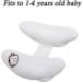 Baby Adjustable Head Neck Support - Banana Shape Travel Pillow for Car Seat & Stroller - Buy Online on GoSupps.com