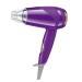 1000W Compact Blow Dryers Hair Dryer Travel Lightweight Hairdryer Folding Hairdryer Temperature Hair Dryer Hot/Cold DC Motor 3 Speeds Overheat Protection Portable for Home Use Travel Purple small gift