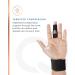 Copper Compression Finger Splint - Medical Grade Brace for Broken Fingers, Injuries, Arthritis - Adjustable Knuckle Immobilizer Guard (Pack of 1) - Buy Online on GoSupps.com