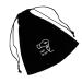 FOMIYES Flannel Hair Dryer Bag Hair Tools Travel Bag Flat Ironing Travel Bag Hair Dryer Travel Pouch Blow Dryer Bag Hair Dryer Bag for Traveling Hair Dryer Organizer Travel Drawstring Bag
