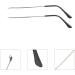Nuobesty Vintage Glasses Frame Stand - Metal Replacement Arms & Bracket for Eyewear Accessories - 14x0.6cm Glasses Legs - Buy Online on GoSupps.com