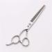7.0 Inch Left Hand Hairdressing Hairdressing Scissors Set Cutting Flat Teeth Thinning Scissors Professional Scissors Bright Light Men and Women Quality Steel - Buy Online on GoSupps.com