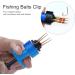 Fafeims Lightweight Micro Bait Elastic Rings - Bait Clip Lures & Pellet Bander Tool for Fishing - Premium Terminal Tackle (Blue) - Buy Online on GoSupps.com