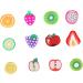 FRCOLOR 7200 Pcs 12 Fruit Sliced nail Art Accessories Diy Nail Slices 3d Nail Charms Resin Charms Hair Dryer Brush Nails Decor Fruit Pattern Nail Art Scrapbook Manicure - Buy Online on GoSupps.com