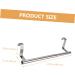 ABOOFAN Telescopic Towel Rack Clothes Hanger Hangers Metal Towel Bar Cabinet Door Towel Rack Steel Shelf - Buy Online on GoSupps.com