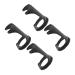 Minkissy 4 pieces brush base razor stand holder for shaving brush holder for safety razor Razor set for men beard brush holder razor brush holder pp man cosmetics bread brush