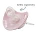 Personalized Pink Pacifiers & Bag Set - Elegant Gift for Newborn Baby - Buy Online on GoSupps.com