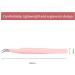FADLASH 45 Degree Angle Pink Curved Lash Tweezers for Eyelash Extensions - Professional Volume Tweezers with Fiber Tips - Buy Online on GoSupps.com