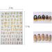 Kalolary 5 Colors Letter Nail Art Stickers 10 Sheets Letter Nail Stickers for Nails Old English Words Alphabet Nail Decals for Women Girls Kids Manicure DIY or Nail Salon - Buy Online on GoSupps.com