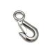 JY-MARINE Fast Eye Safety Snap Hook 4 Inch Stainless Steel 316 Eye Slip Hook with Latch,Heavy Duty Boat Hooks