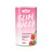 Gymqueen slim queen weight 420g strawberry delicious diet shake for easy weight loss meal set with important vitamins and nutrients only 250 kcal per portion & without sugar additive 420 g (1 Pack)