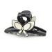 Meilliwish Noble Little Butterfly Woman Girl Ponytail Holder Hair Claw Clip 1 Piece(D95)(White)